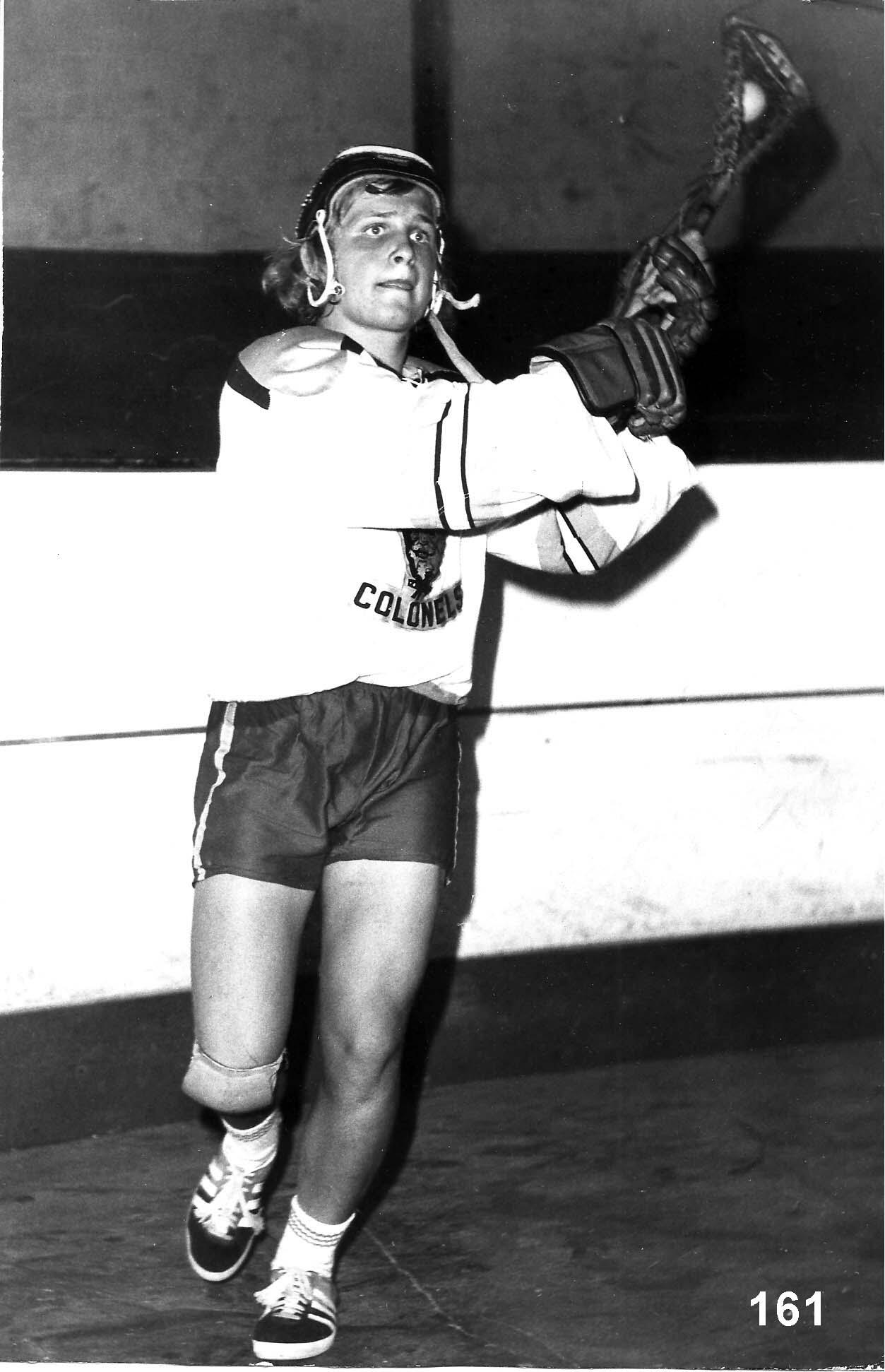 No. 161 The Lacrosse Player Cobourg and District Sports Hall Of Fame